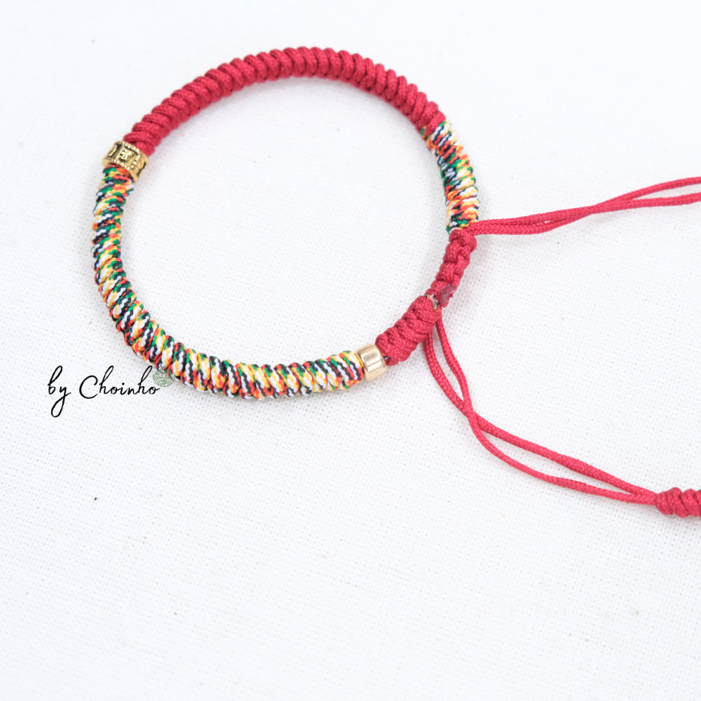 Vòng tay ngũ sắc charm Omani Nam - Chồi Nhỏ - Vòng ngũ sắc cho nam 2 Vòng tay ngũ sắc charm Omani Nam - Chồi Nhỏ - Vòng ngũ sắc cho nam - Ảnh 2