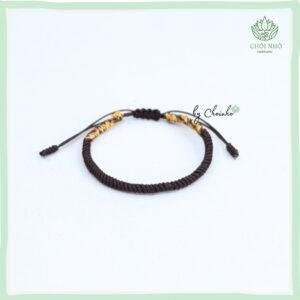 Vòng tay chỉ ngũ sắc theo mệnh - Chồi Nhỏ - Vòng ngũ sắc cho mệnh Thủy - Freesize