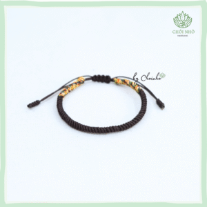 Vòng tay chỉ ngũ sắc theo mệnh - Chồi Nhỏ - Vòng ngũ sắc cho mệnh Thủy - Freesize