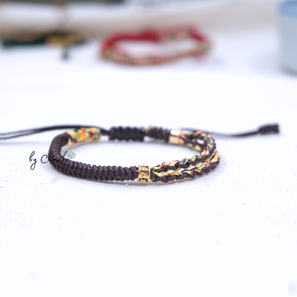 Vòng tay ngũ sắc dây tết đủ màu xinh xắn, phối charm Omani - Chồi Nhỏ 1 Vòng tay ngũ sắc dây tết đủ màu xinh xắn, phối charm Omani - Chồi Nhỏ