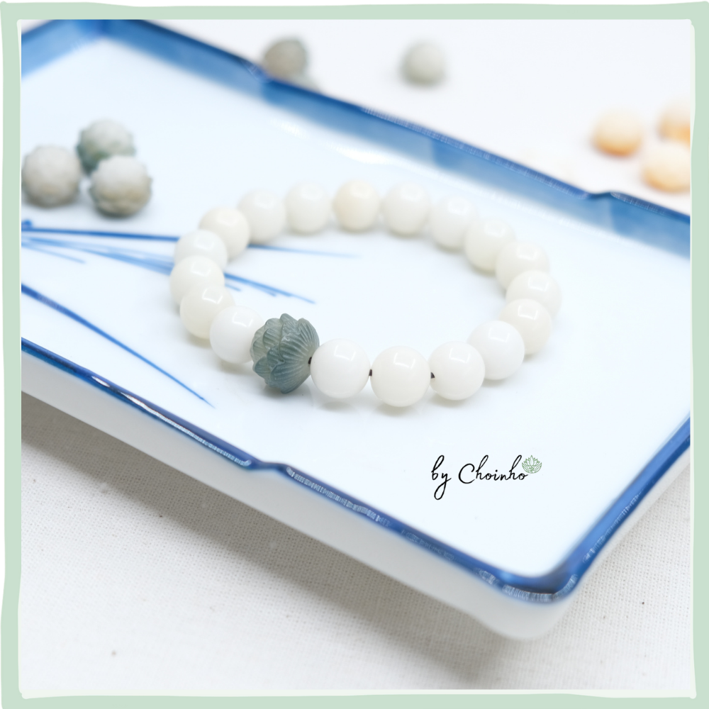Vòng tay 16 hạt Bồ đề lục liên 10ly - Tịnh Tâm|Chồi Nhỏ 4 Vòng tay 16 hạt Bồ đề lục liên 10ly - Tịnh Tâm|Chồi Nhỏ - Ảnh 4