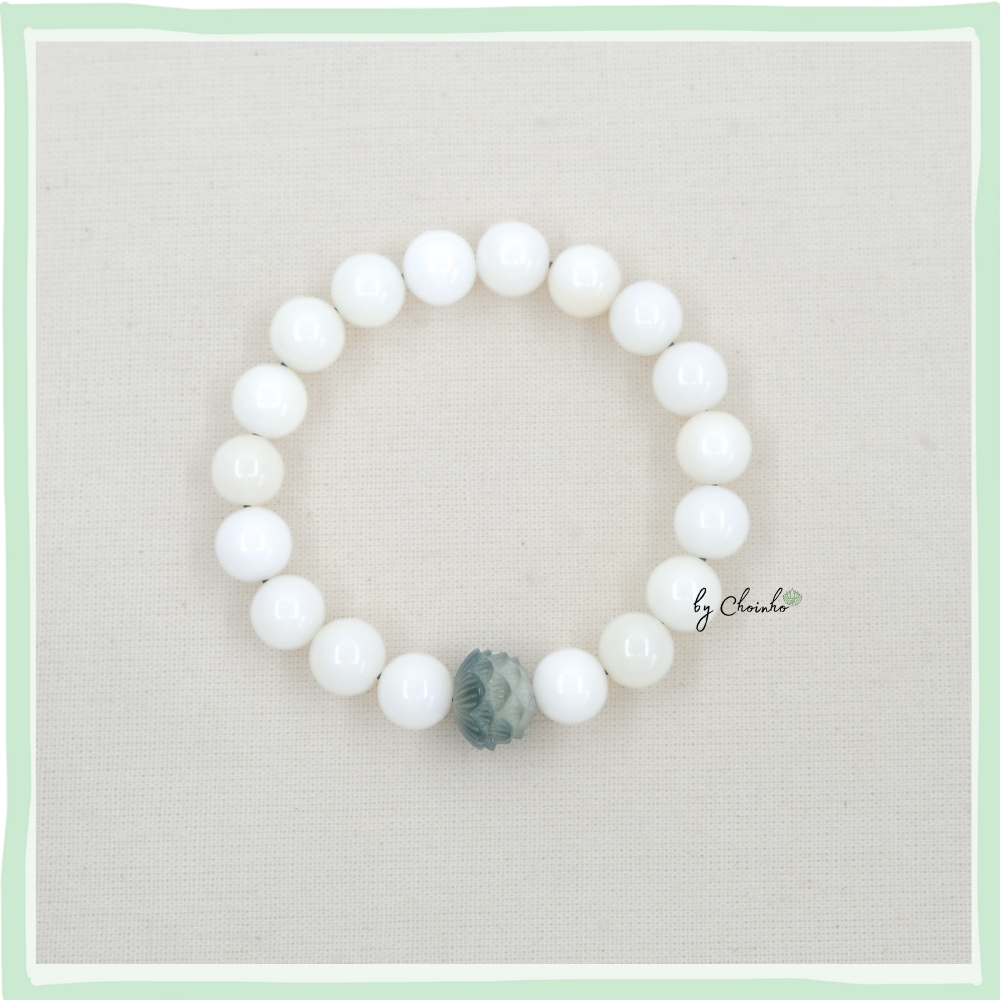 Vòng tay 16 hạt Bồ đề lục liên 10ly - Tịnh Tâm|Chồi Nhỏ 1 Vòng tay 16 hạt Bồ đề lục liên 10ly - Tịnh Tâm|Chồi Nhỏ