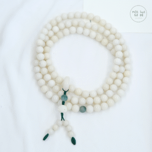 Chuỗi 108 hạt bồ đề 10ly mix xanh lục - Chồi Nhỏ- Chuỗi hạt niệm Phật bồ đề