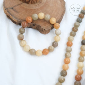 Vòng tay Bồ Đề ombre | hạt bồ đề tròn 12mm chuyển màu| freesize | Chồi Nhỏ
