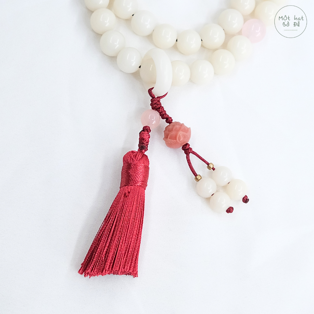 Chuỗi 54 hạt bồ đề 10 mm- Hồng Liên Bồ Đề | Chồi Nhỏ | Chuỗi hạt niệm Phật bồ đề 5 Chuỗi 54 hạt bồ đề 10 mm- Hồng Liên Bồ Đề | Chồi Nhỏ | Chuỗi hạt niệm Phật bồ đề - Ảnh 5