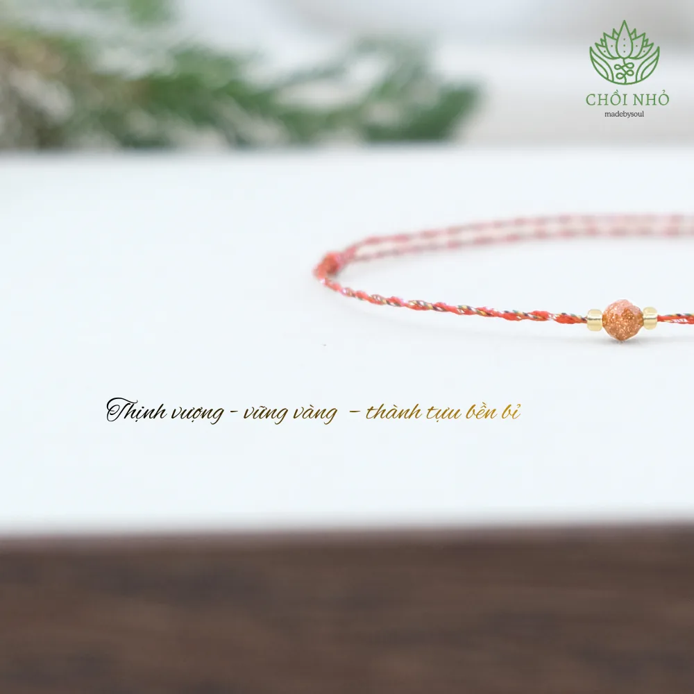 Vòng chỉ ngũ sắc phối đá tự nhiên - Freesize tay / chân - nhiều màu đá 7 Vòng chỉ ngũ sắc phối đá tự nhiên - Freesize tay / chân - nhiều màu đá - Ảnh 7