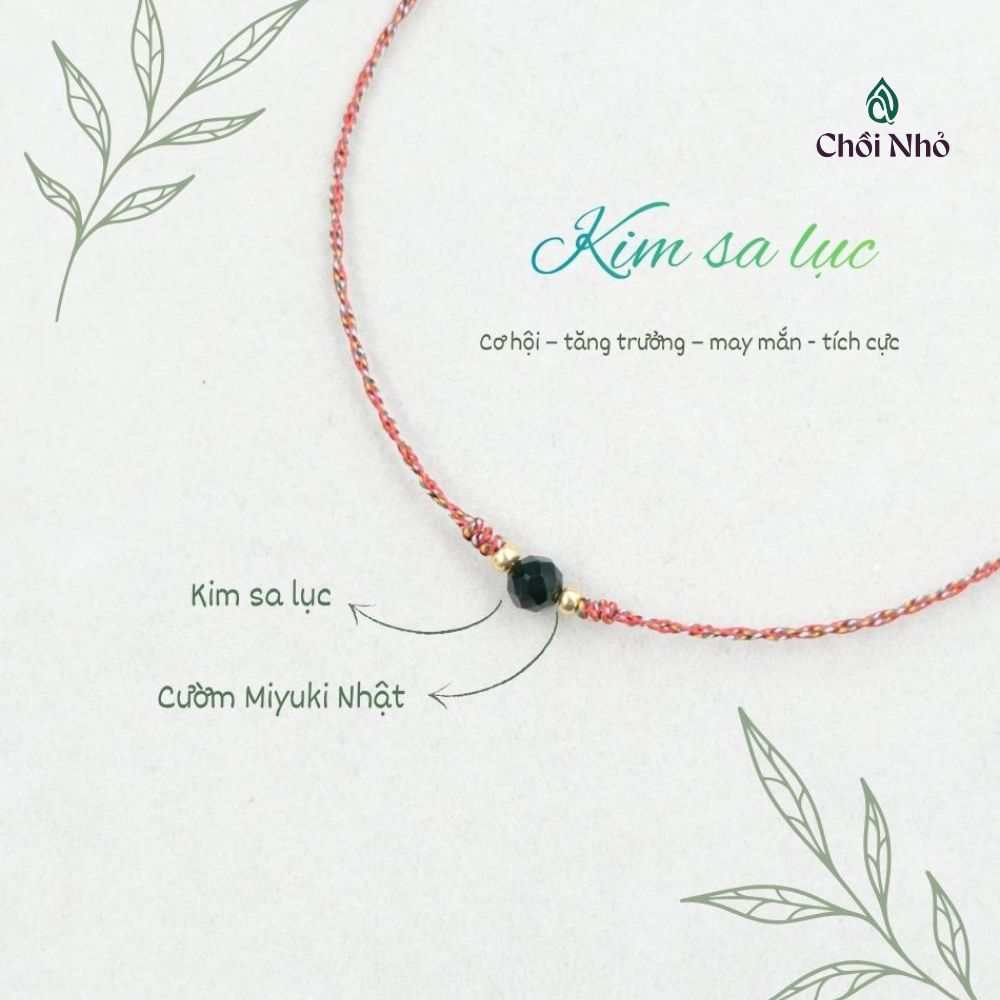 Vòng tay chỉ ngũ mix đá năng lượng | Chồi Nhỏ | Vòng tay vòng chân chỉ ngũ sắc phối đá tự nhiên 19 Vòng tay chỉ ngũ mix đá năng lượng | Chồi Nhỏ | Vòng tay vòng chân chỉ ngũ sắc phối đá tự nhiên - Ảnh 19