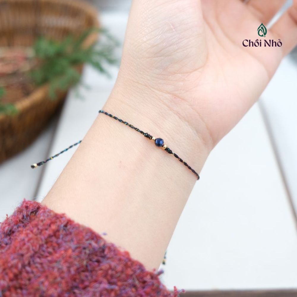Vòng tay chỉ ngũ mix đá năng lượng | Chồi Nhỏ | Vòng tay vòng chân chỉ ngũ sắc phối đá tự nhiên 10 Vòng tay chỉ ngũ mix đá năng lượng | Chồi Nhỏ | Vòng tay vòng chân chỉ ngũ sắc phối đá tự nhiên - Ảnh 10