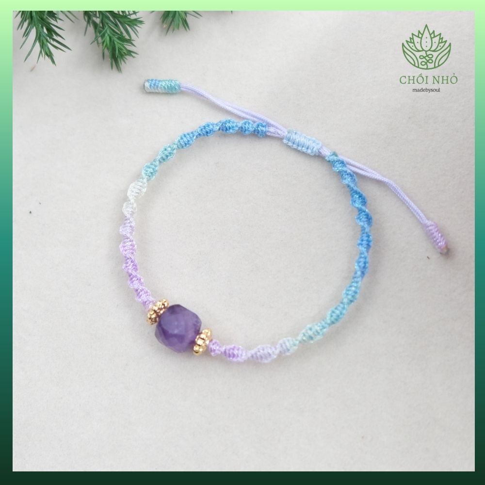Bộ sưu tập vòng tay dây tết hệ gen mix đá thạch anh | CHỒI NHỎ made with sou | Freesize 5 Bộ sưu tập vòng tay dây tết hệ gen mix đá thạch anh | CHỒI NHỎ made with sou | Freesize - Ảnh 5