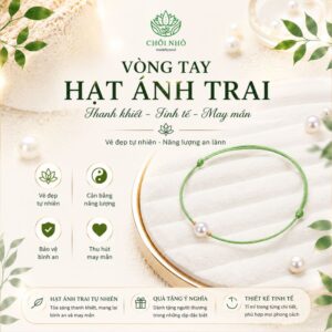 Vòng tay chỉ đỏ sợi mảnh nhiều màu mix hạt ánh trai | Chồi Nhỏ | Vòng chân, lắc chân chỉ đỏ, chỉ màu