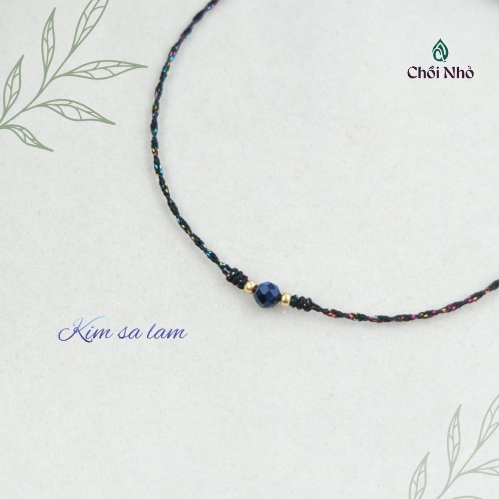 Vòng tay chỉ ngũ mix đá năng lượng | Chồi Nhỏ | Vòng tay vòng chân chỉ ngũ sắc phối đá tự nhiên 6 Vòng tay chỉ ngũ mix đá năng lượng | Chồi Nhỏ | Vòng tay vòng chân chỉ ngũ sắc phối đá tự nhiên - Ảnh 6