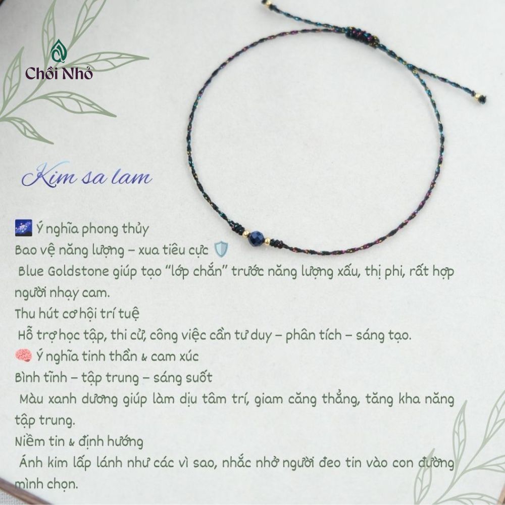 Vòng tay chỉ ngũ mix đá năng lượng | Chồi Nhỏ | Vòng tay vòng chân chỉ ngũ sắc phối đá tự nhiên 5 Vòng tay chỉ ngũ mix đá năng lượng | Chồi Nhỏ | Vòng tay vòng chân chỉ ngũ sắc phối đá tự nhiên - Ảnh 5
