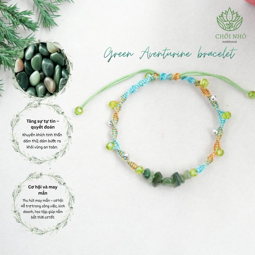 Vòng tay đá thạch anh vụn tự nhiên | Chồi Nhỏ | Vòng tay handmade đá nhiều màu 4 Vòng tay đá thạch anh vụn tự nhiên | Chồi Nhỏ | Vòng tay handmade đá nhiều màu - Ảnh 4