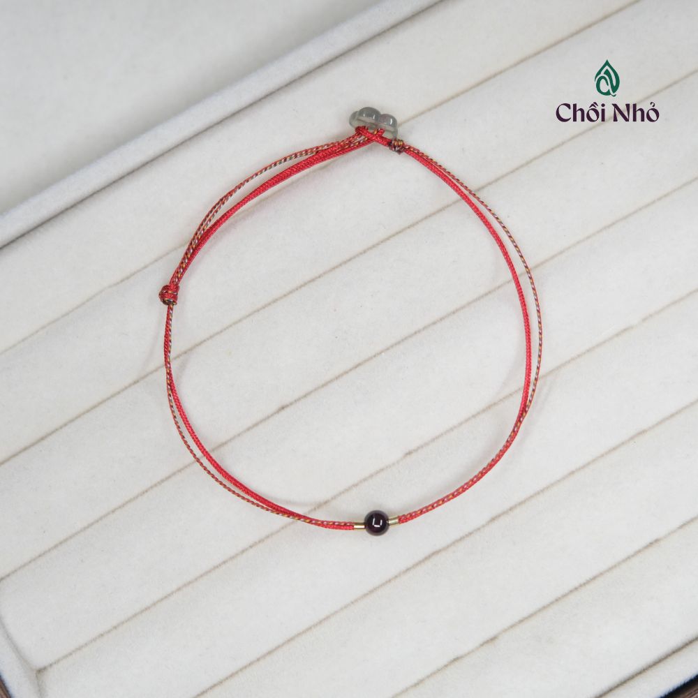 Vòng tay chỉ đỏ mix chỉ ngũ sắc sợi mảnh phối đá tự nhiên | Chồi Nhỏ | Vòng chân, lắc chân chỉ đỏ 8 Vòng tay chỉ đỏ mix chỉ ngũ sắc sợi mảnh phối đá tự nhiên | Chồi Nhỏ | Vòng chân, lắc chân chỉ đỏ - Ảnh 8