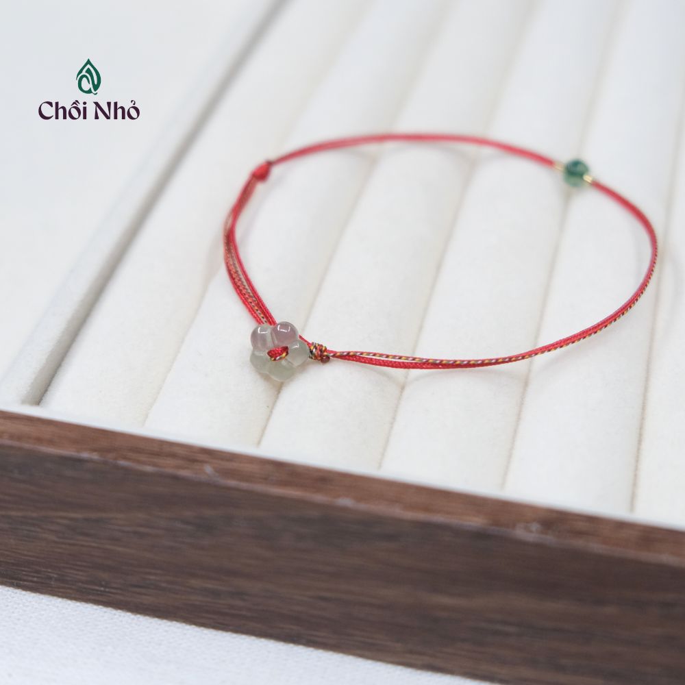 Vòng tay chỉ đỏ mix chỉ ngũ sắc sợi mảnh phối đá tự nhiên | Chồi Nhỏ | Vòng chân, lắc chân chỉ đỏ 7 Vòng tay chỉ đỏ mix chỉ ngũ sắc sợi mảnh phối đá tự nhiên | Chồi Nhỏ | Vòng chân, lắc chân chỉ đỏ - Ảnh 7