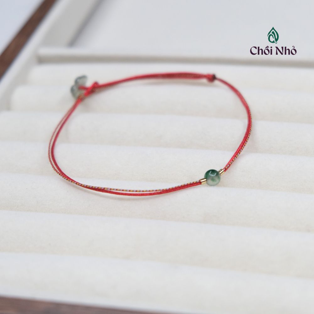 Vòng tay chỉ đỏ mix chỉ ngũ sắc sợi mảnh phối đá tự nhiên | Chồi Nhỏ | Vòng chân, lắc chân chỉ đỏ 5 Vòng tay chỉ đỏ mix chỉ ngũ sắc sợi mảnh phối đá tự nhiên | Chồi Nhỏ | Vòng chân, lắc chân chỉ đỏ - Ảnh 5