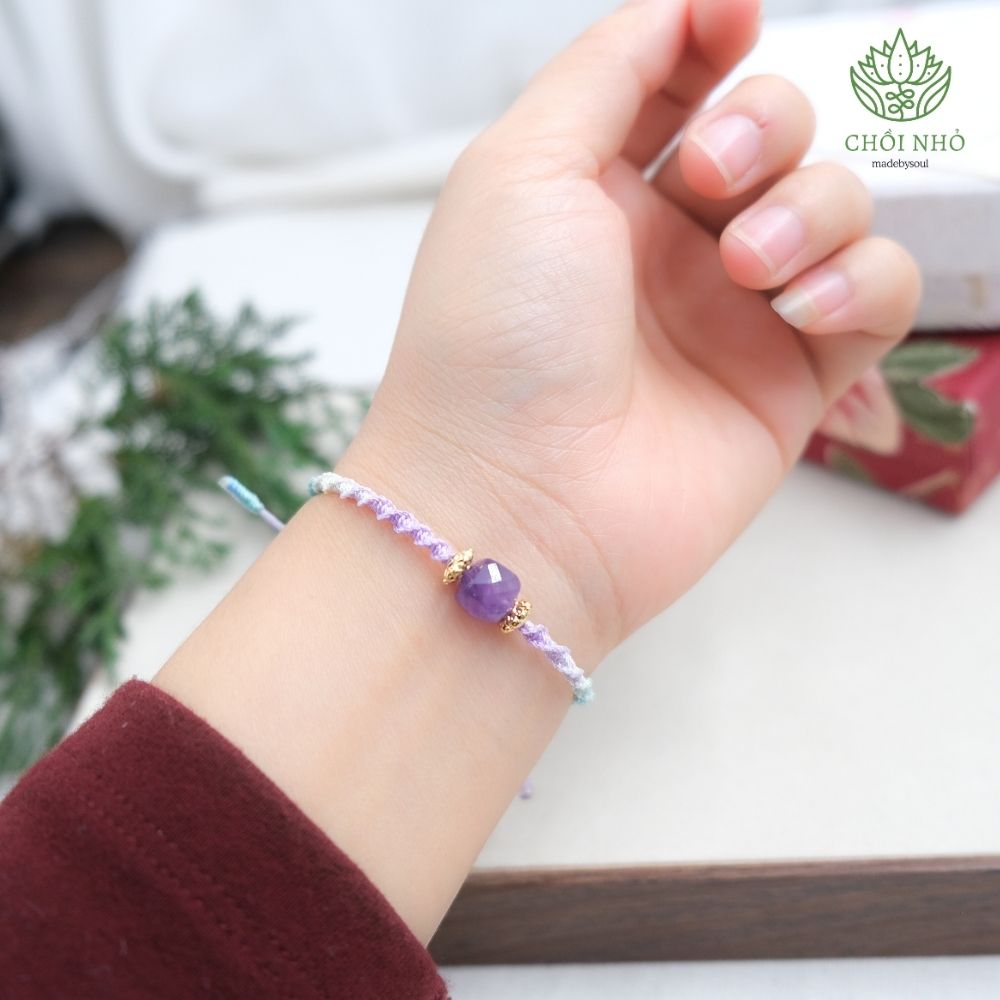Bộ sưu tập vòng tay dây tết hệ gen mix đá thạch anh | CHỒI NHỎ made with sou | Freesize 6 Bộ sưu tập vòng tay dây tết hệ gen mix đá thạch anh | CHỒI NHỎ made with sou | Freesize - Ảnh 6