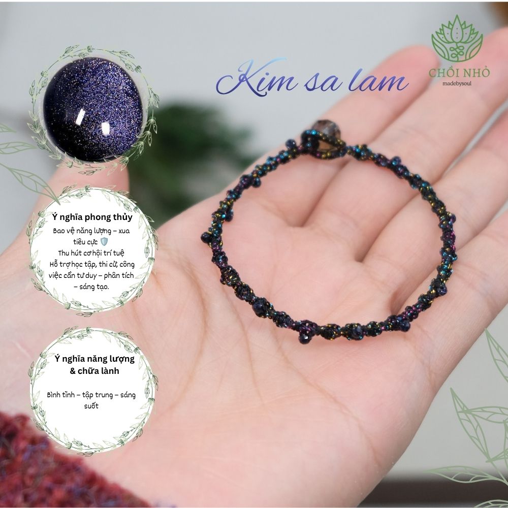 Vòng tay dây tết mix đá kim sa nâu lấp lánh | Chồi Nhỏ | Vòng tay dây tết sang chảnh không tua 8 Vòng tay dây tết mix đá kim sa nâu lấp lánh | Chồi Nhỏ | Vòng tay dây tết sang chảnh không tua - Ảnh 8