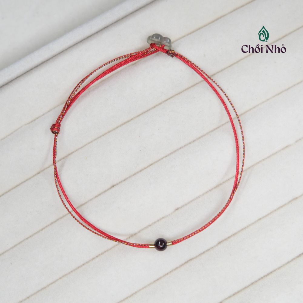 Vòng tay chỉ đỏ mix chỉ ngũ sắc sợi mảnh phối đá tự nhiên | Chồi Nhỏ | Vòng chân, lắc chân chỉ đỏ 3 Vòng tay chỉ đỏ mix chỉ ngũ sắc sợi mảnh phối đá tự nhiên | Chồi Nhỏ | Vòng chân, lắc chân chỉ đỏ - Ảnh 3