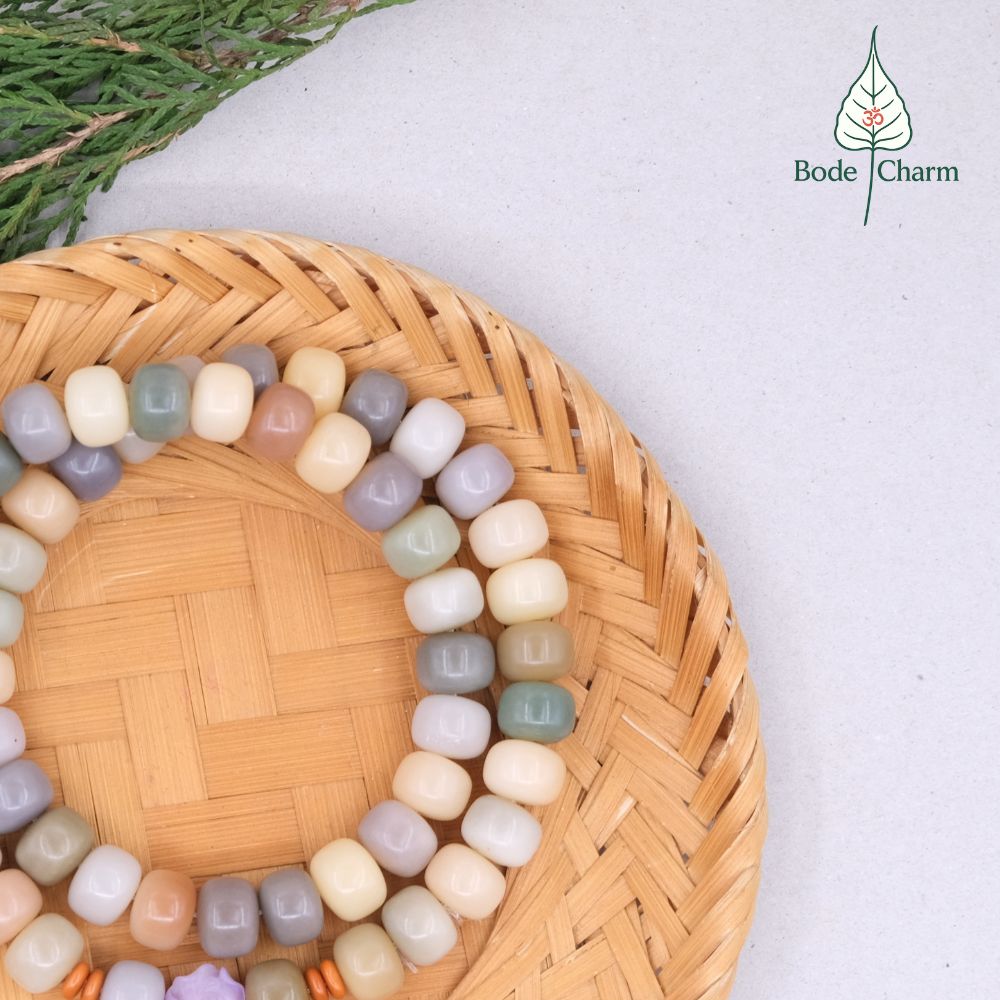 Chuỗi 54 hạt Bồ Đề đa sắc màu cực quang - Đẹp mà An Yên 5 Chuỗi 54 hạt Bồ Đề đa sắc màu cực quang - Đẹp mà An Yên - Ảnh 5
