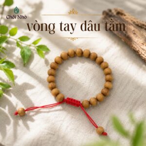 Vòng Tay Dâu Tằm Việt 6mm Freesize - Dây Rút Tiện Lợi Cho Em Bé, Nữ