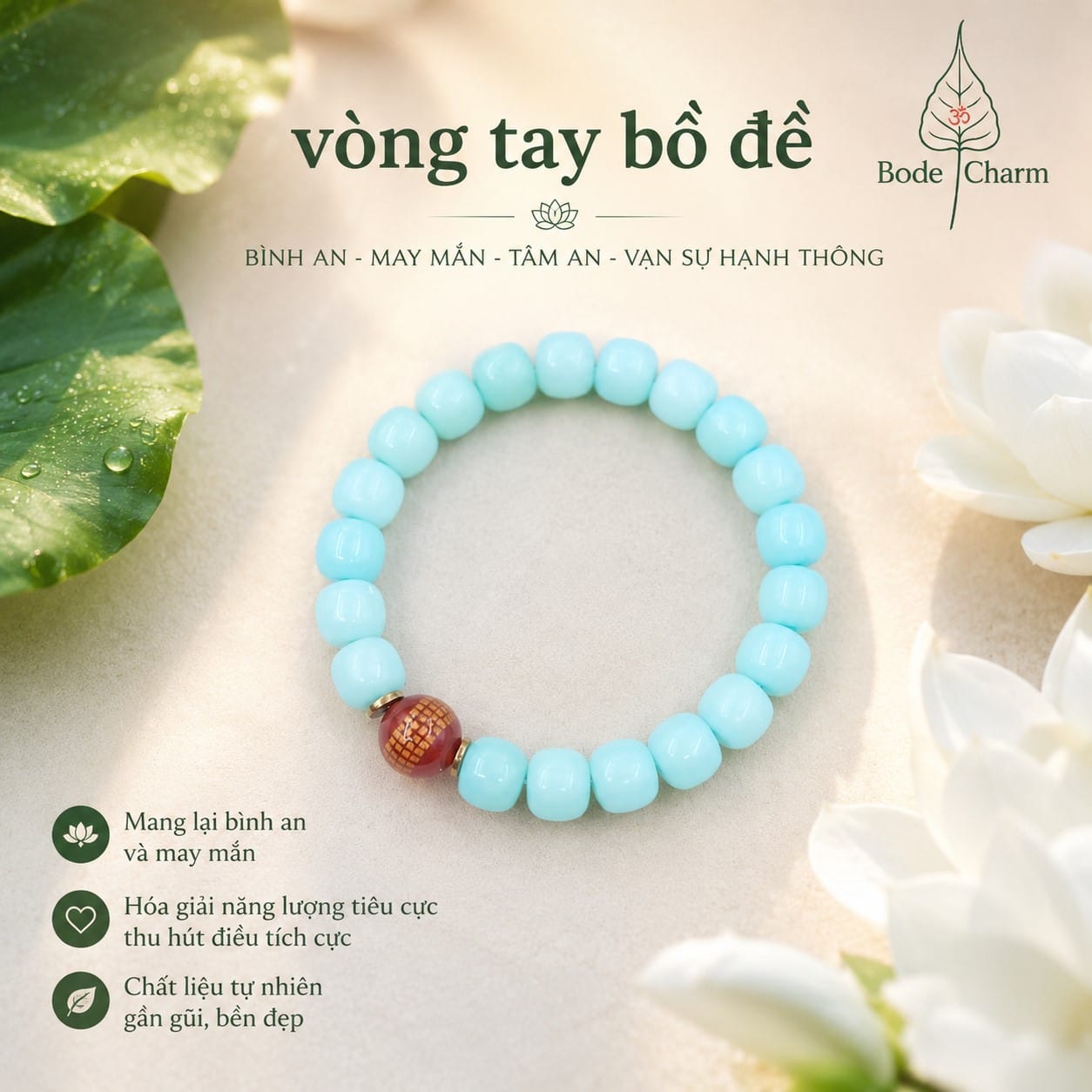 Vòng tay Bồ Đề mix Lục Tự Đại Minh Chú - hợp mệnh Hỏa, Mộc, Thủy 1 Vòng tay Bồ Đề mix Lục Tự Đại Minh Chú - hợp mệnh Hỏa, Mộc, Thủy