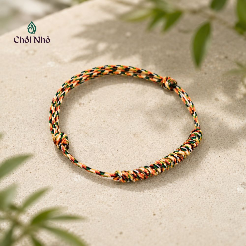 Vòng tay ngũ sắc thắt 18 nút kim cang cho nữ | dây ngũ sắc vàng ánh kim 1.5mm | freesize tay nữ | Chồi Nhỏ 5 Vòng tay ngũ sắc thắt 18 nút kim cang cho nữ | dây ngũ sắc vàng ánh kim 1.5mm | freesize tay nữ | Chồi Nhỏ - Ảnh 5