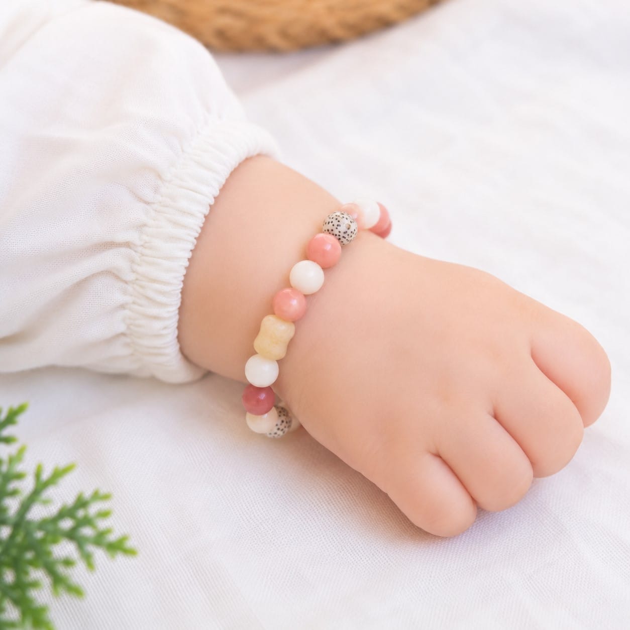Vòng tay Bồ Đề căn mix dâu tằm và tinh nguyệt cho bé 6 Vòng tay Bồ Đề căn mix dâu tằm và tinh nguyệt cho bé - Ảnh 6
