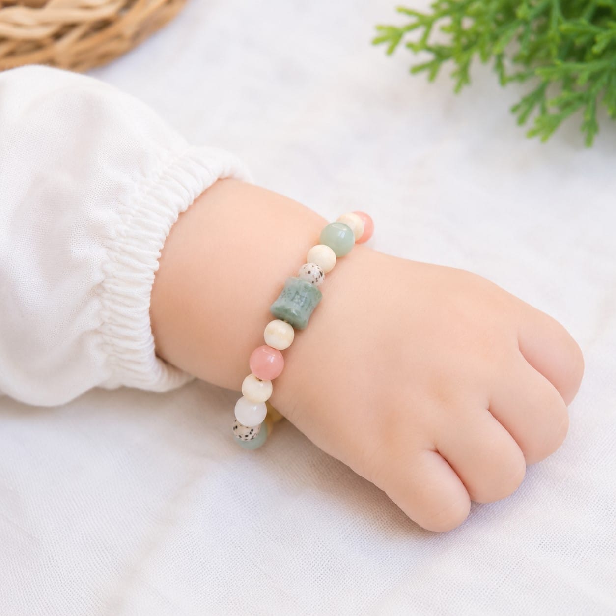 Vòng tay Bồ Đề căn mix dâu tằm và tinh nguyệt cho bé 5 Vòng tay Bồ Đề căn mix dâu tằm và tinh nguyệt cho bé - Ảnh 5