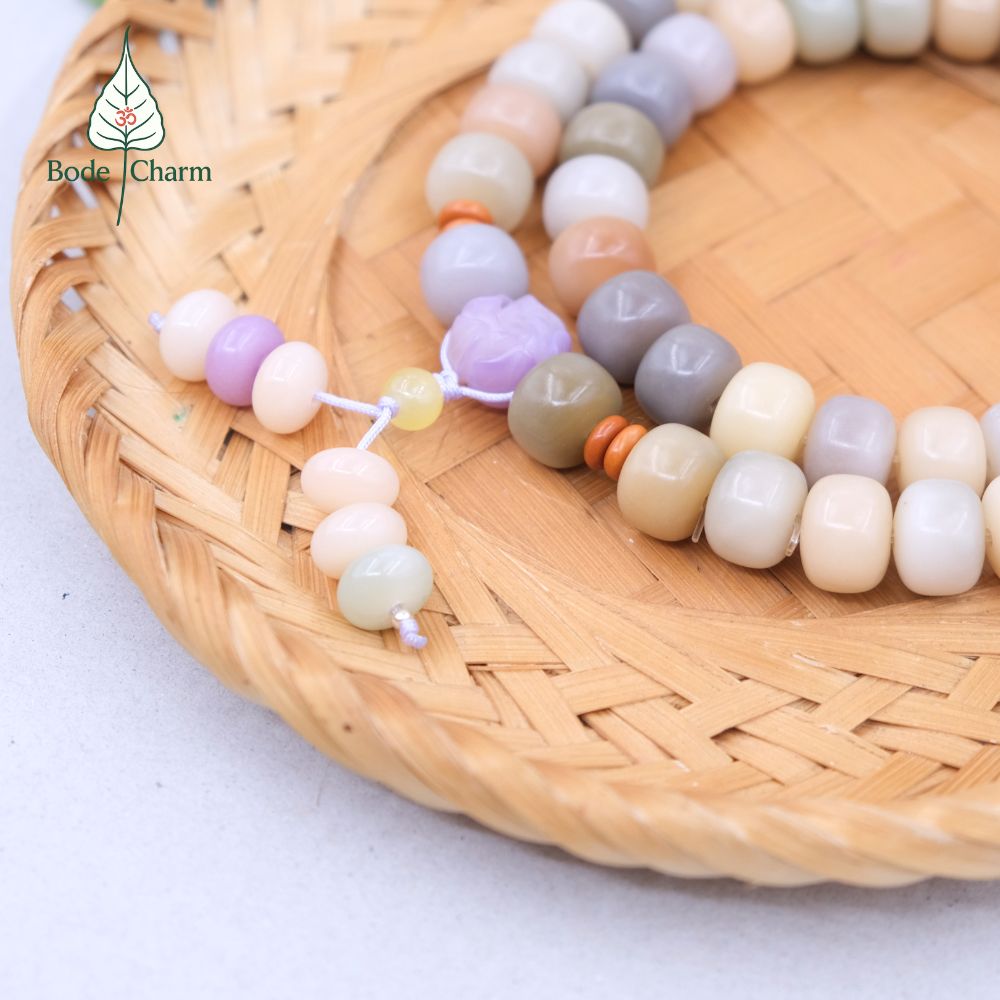 Chuỗi 54 hạt Bồ Đề đa sắc màu cực quang - Đẹp mà An Yên 4 Chuỗi 54 hạt Bồ Đề đa sắc màu cực quang - Đẹp mà An Yên - Ảnh 4