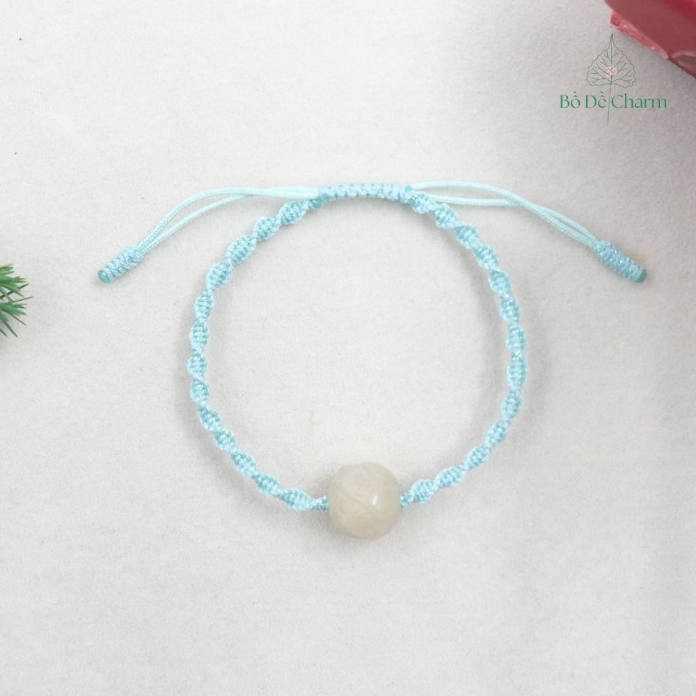 Vòng Tay Dây Tết Xoắn Mix Hoa Sen Bồ Đề 8 Vòng Tay Dây Tết Xoắn Mix Hoa Sen Bồ Đề - Ảnh 8