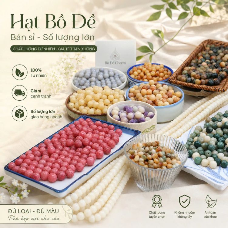 Bán sỉ hạt bồ đề nguyên liệu