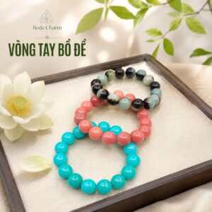 Vòng Tay Hạt Bồ Đề Nhiều Màu 12mm